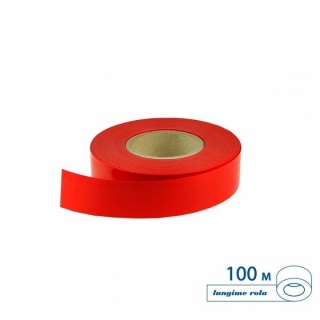 Banda decor PVC 39 mm pentru profile pret rosu RAL3027, 100 m_0